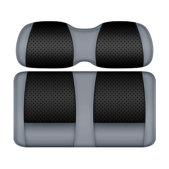 DoubleTake Clubhouse Rear Cushion Set, Universal, Black/Silver