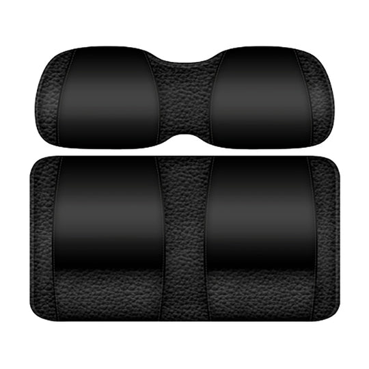 DoubleTake Veranda Seat Pod Cushion Set, Club Car DS Style 00+, Black/Black