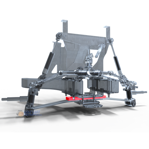 1″ Low Pro Leveling Lift Kit for Club Car Precedent and Tempo - LKPR05