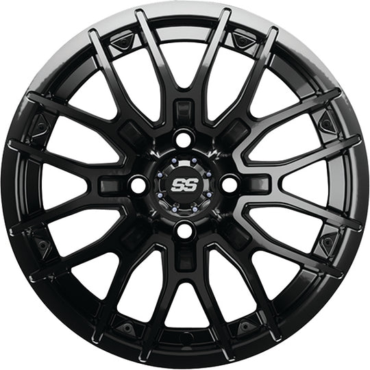 RHOX Forge Gloss Black, 14x7 ET-25