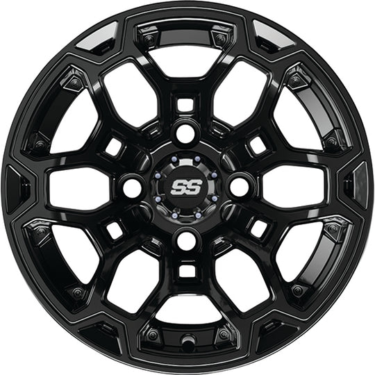 RHOX Darkwing Gloss Black, 14x7 ET-25