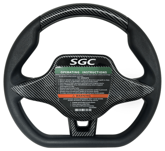 SW07 STEERING WHEEL – Sport Version – Carbon Fiber - WA0007