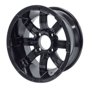 10″ Tempest Glossy Black Wheel – Aluminum Alloy - WH1017