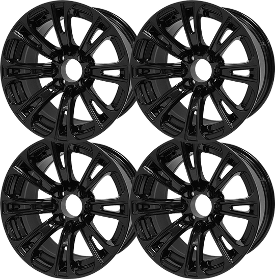 SGC 14″ Voodoo Glossy Black Wheel – Aluminum Alloy (SET OF 4)