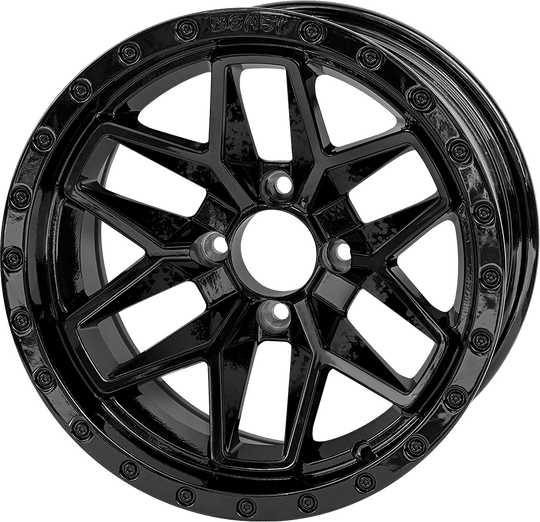 14″ Glossy Black Widow Wheel – Aluminum Alloy - WH1430