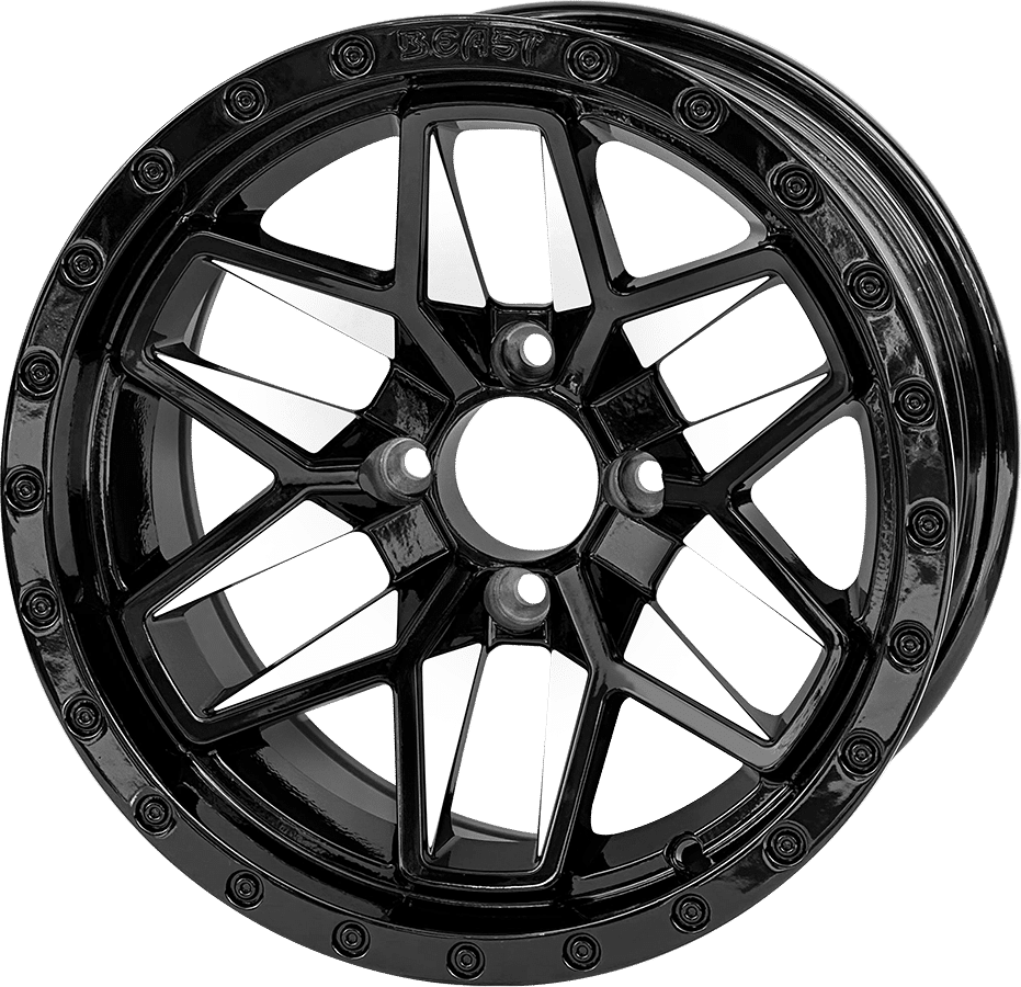 14″ Glossy White Widow Wheel – Aluminum Alloy - WH1431