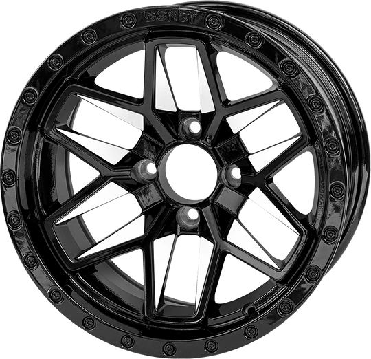 14″ Glossy White Widow Wheel – Aluminum Alloy - WH1431