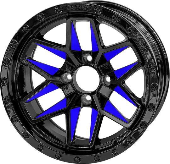 14″ Glossy Blue Widow Wheel – Aluminum Alloy - WH1432