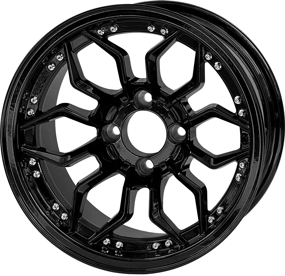 14″ Scorpion Glossy Black Wheel – Aluminum Alloy - WH1444