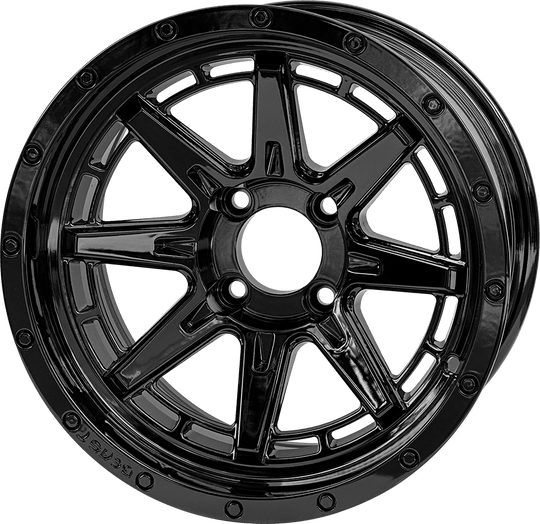 14″ Wolverine Glossy Black Wheel – Aluminum Alloy - WH1447