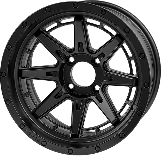 14″ Wolverine Matte Black Wheel – Aluminum Alloy - WH1448