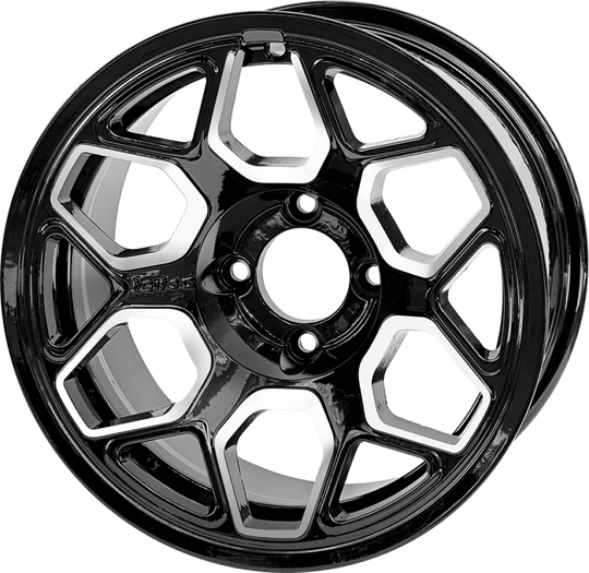 14″ Yeti Machined Black Wheel – Aluminum Alloy - WH1451