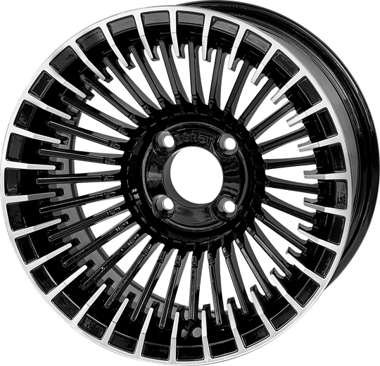 14″ Piranha Machined Black – Aluminum Alloy - WH1452