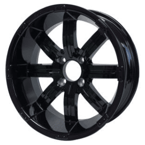 15″ Tempest Glossy Black Wheel – Aluminum Alloy - WH1506