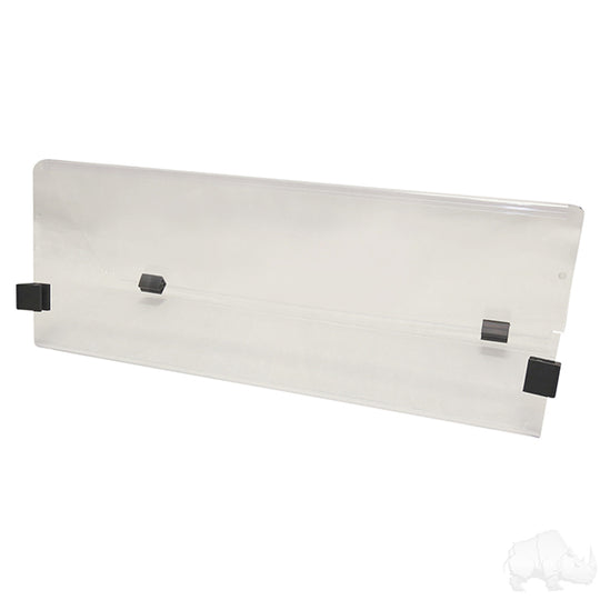Windshield, Clear 2 Piece, EZGO TXT 95-13, Medalist