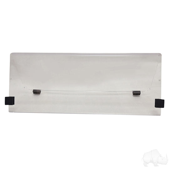 Windshield, Clear 2 Piece, Club Car Tempo, Onward, Precedent