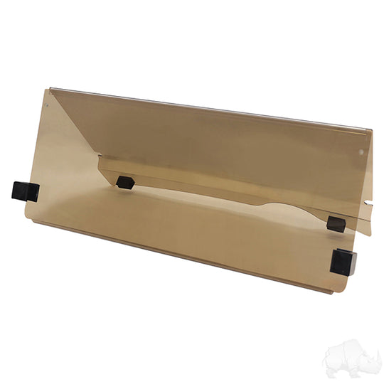 Windshield, Tinted 2 Piece, EZGO RXV 08+