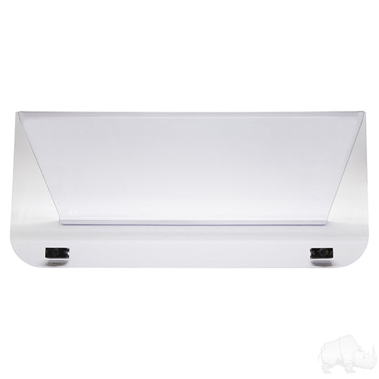 Windshield, 1/4" Impact Modified Clear 2 Piece, Club Car DS 00+