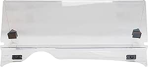 Windshield, 1/4" Impact Modified Clear 2 Piece, EZGO RXV 08+
