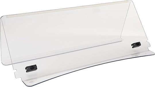 Windshield, 1/4" Impact Modified Clear 2 Piece, EZGO TXT 14+