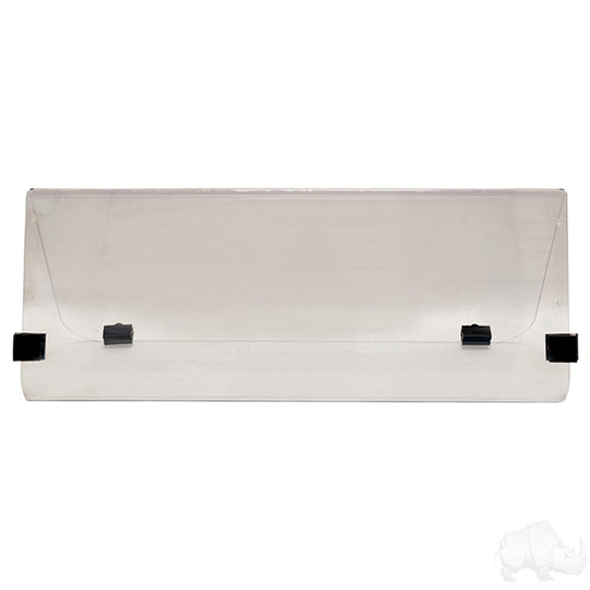 Windshield, Impact Modified Clear 2 Piece, Yamaha G9, G2