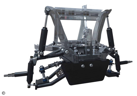 Lift Kit – 4″ Heavy Duty Double A-Arm kit for Yamaha G29 (Drive) Electric or Gas - LKYM07