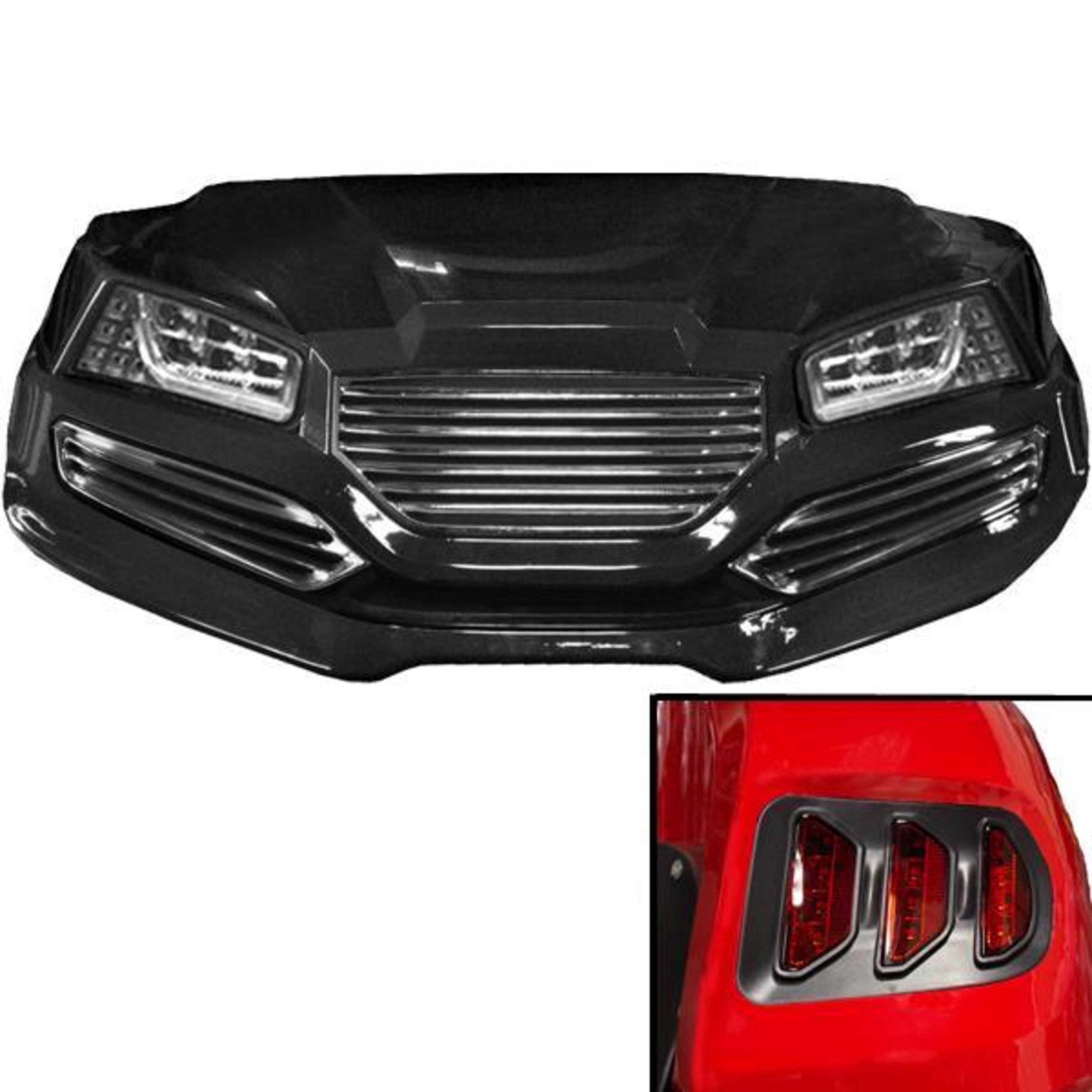 Yamaha G29/Drive HAVOC Street Body Kit in Black (Years 2007-2016)