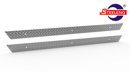 Aluminum Diamond Plate Panel Insert for Club Car Golf Cart DS (1982-up) (Set of 2) - RPDS03