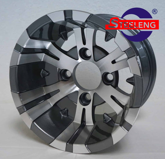 10″ Vampire Machined/Gunmetal Wheel – Aluminum Alloy - WH1021