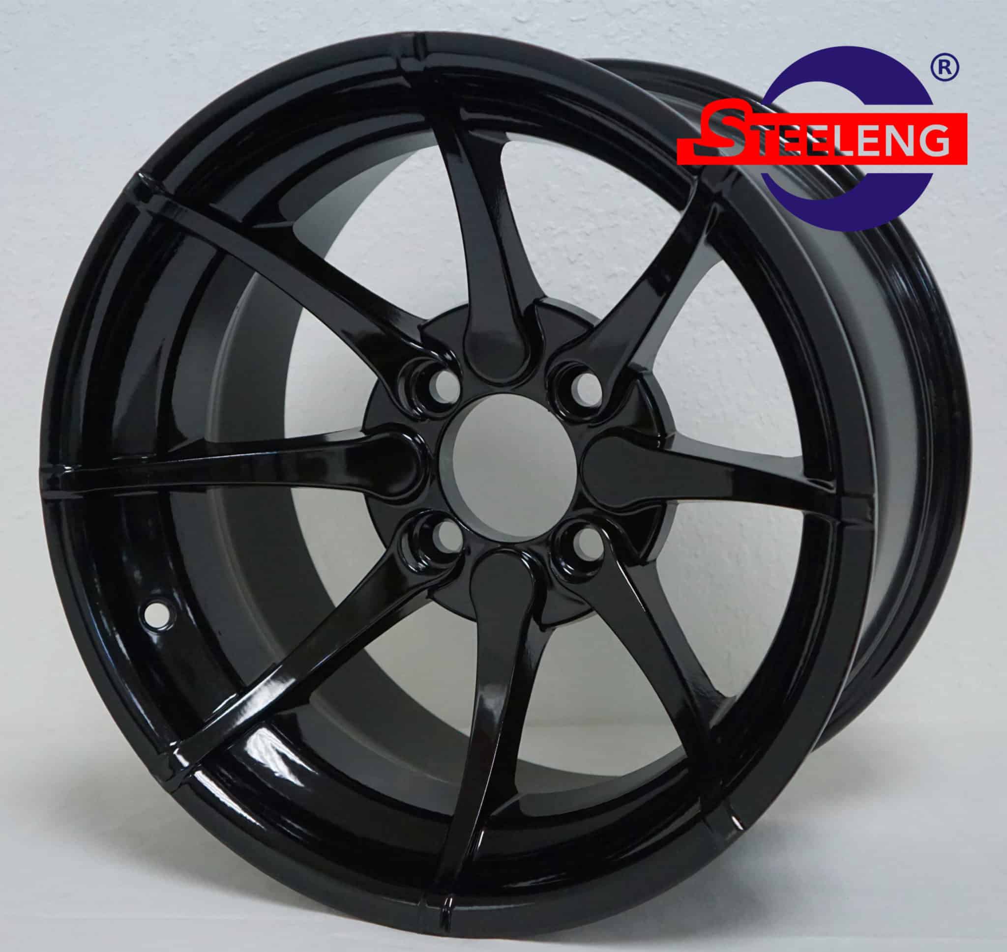 14″ Hydra Glossy Black Wheel – Aluminum Alloy - WH1401
