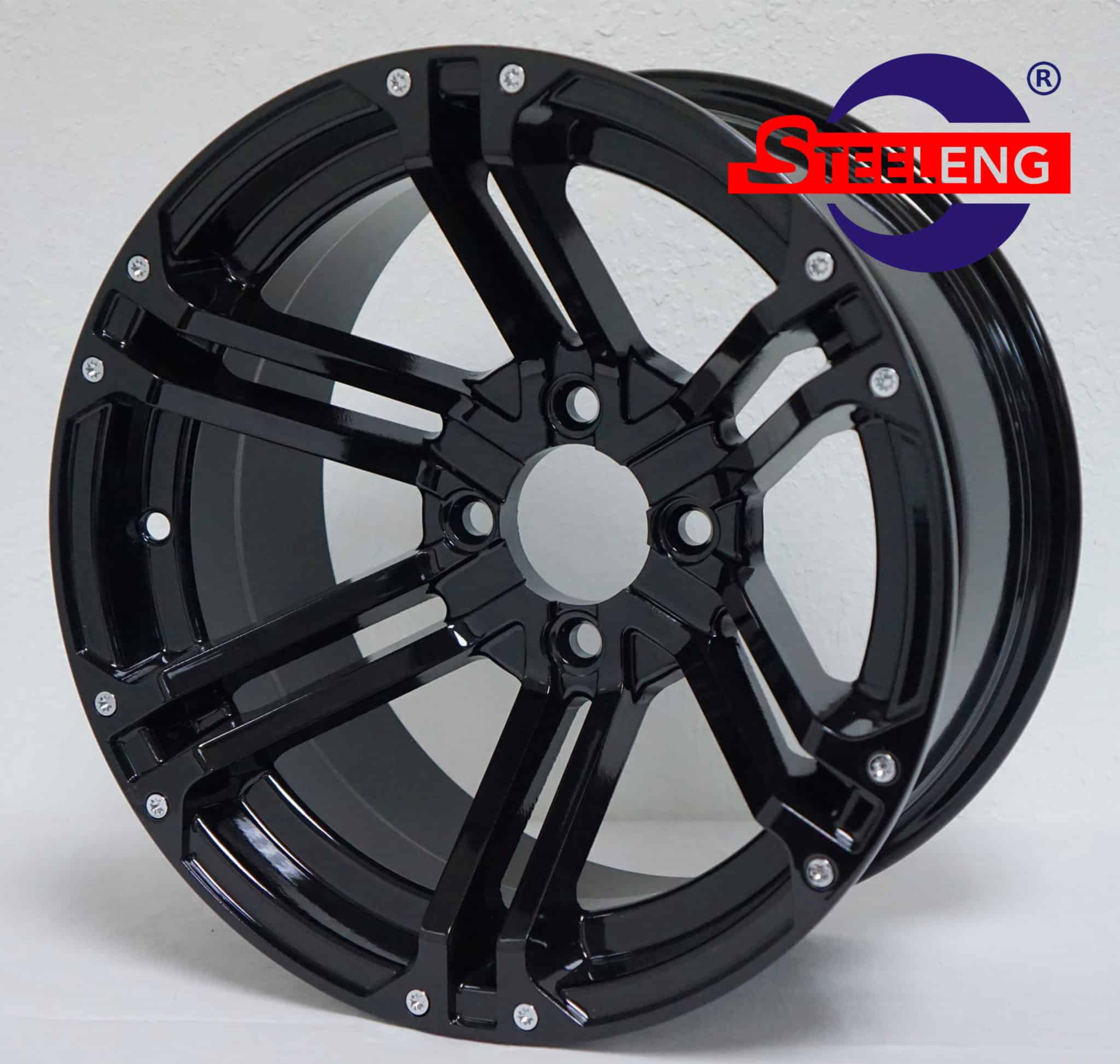 14″ Terminator Glossy Black Wheel – Aluminum Alloy - WH1410