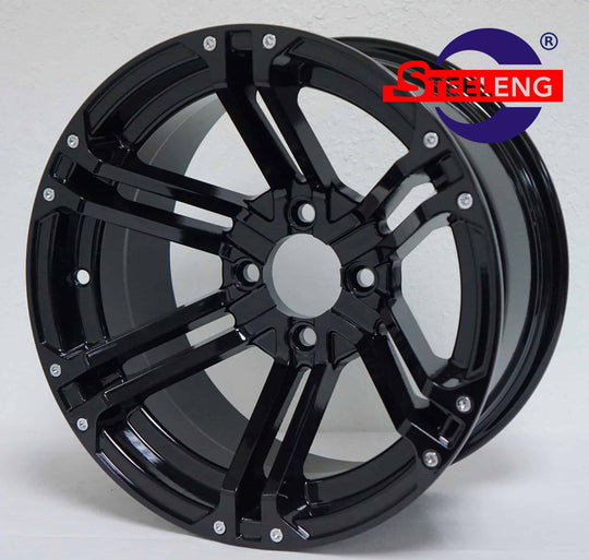 14″ Terminator Glossy Black Wheel – Aluminum Alloy - WH1410