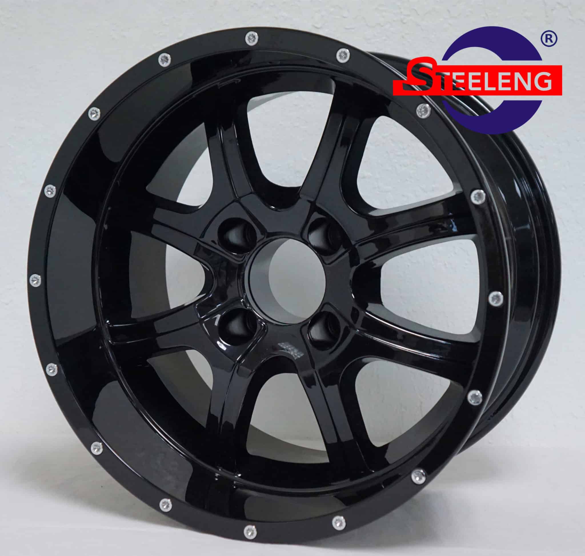 14″ Night Stalker Glossy Black Wheel – Aluminum Alloy - WH1403