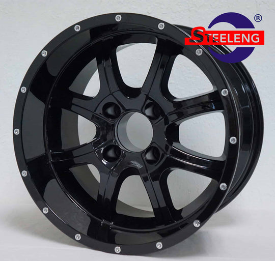 14″ Night Stalker Glossy Black Wheel – Aluminum Alloy - WH1403
