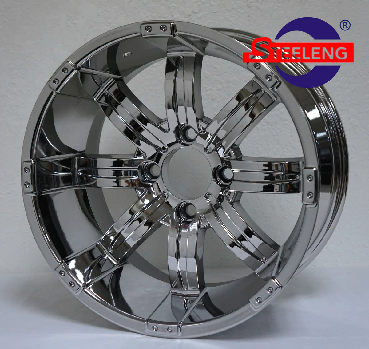 14" Chrome Tempest Aluminum Wheel - WH1408