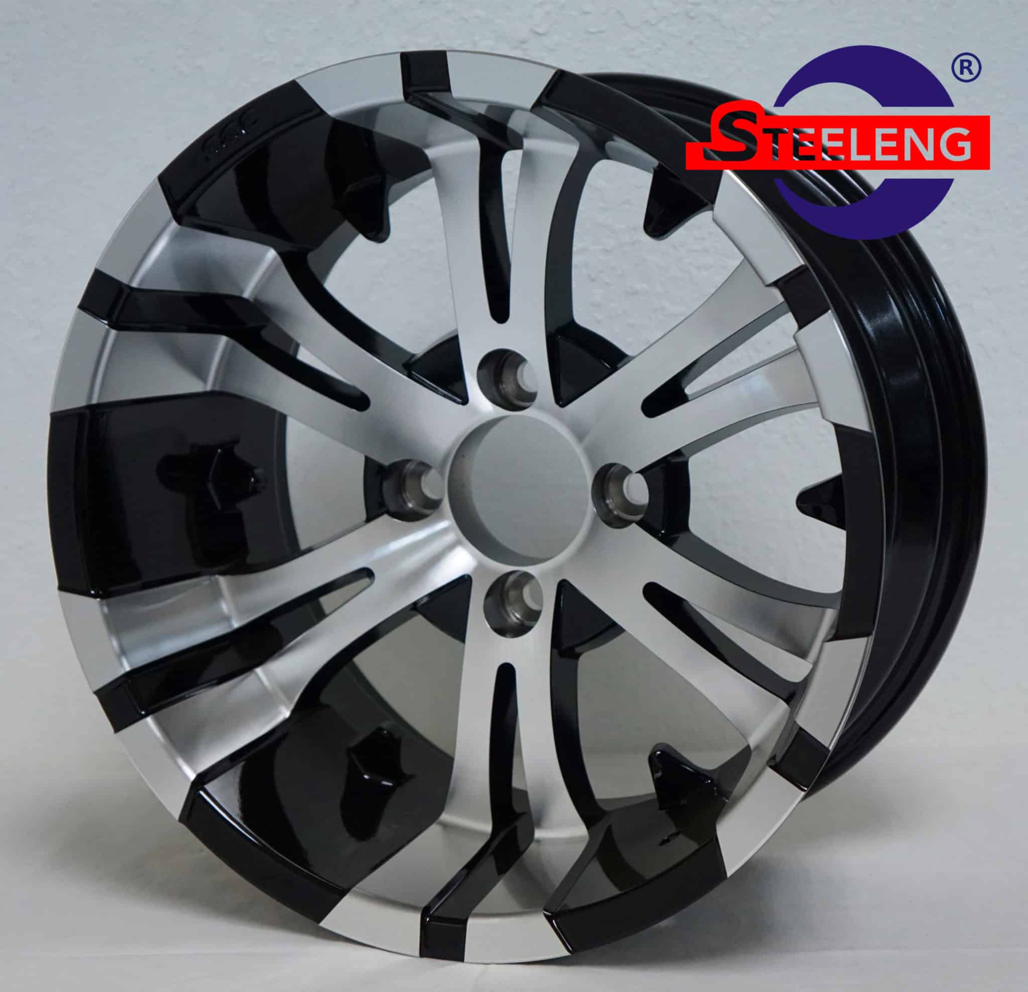 14″ Vampire Machined/Black Wheel – Aluminum Alloy - WH1413