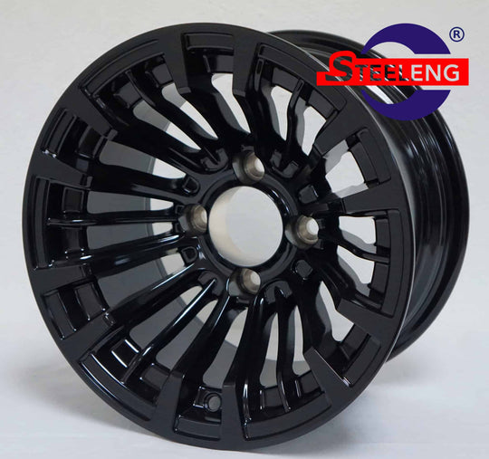12″ Matador Glossy Black Wheel – Aluminum Alloy - WH1218