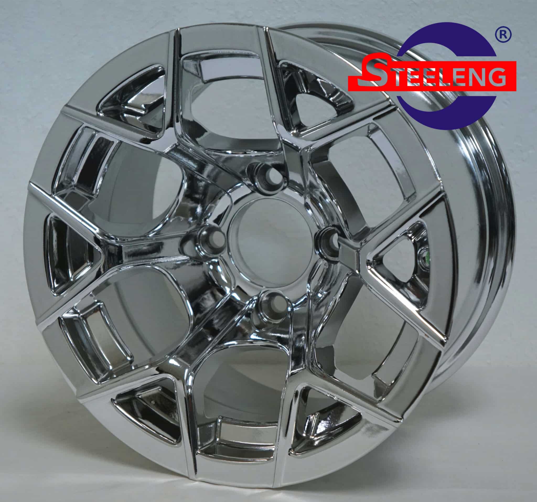 SGC 12" Rally Chrome Wheel - Aluminum Alloy (SET OF 4)