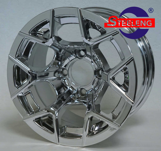 SGC 12" Rally Chrome Wheel - Aluminum Alloy (SET OF 4)