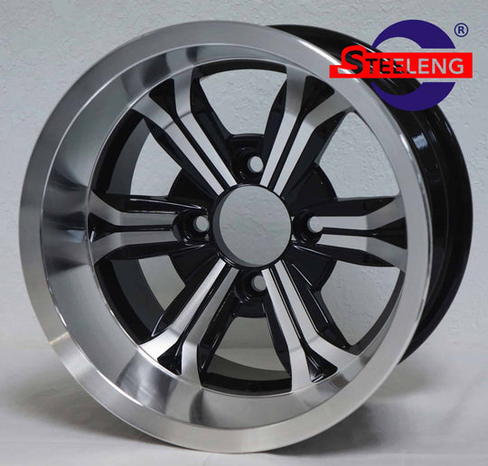 12″ Transformer Machined/Black Wheel – Aluminum Alloy - WH1240