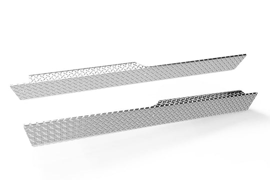 Rocker Panels Polished Aluminum Diamond Plate for Yamaha G29 (Drive) (set of 2) - RPYM01