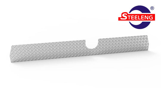 Kick Plate Polished Aluminum Diamond Plate for Club Car Precedent (2004-up) - KPPR01
