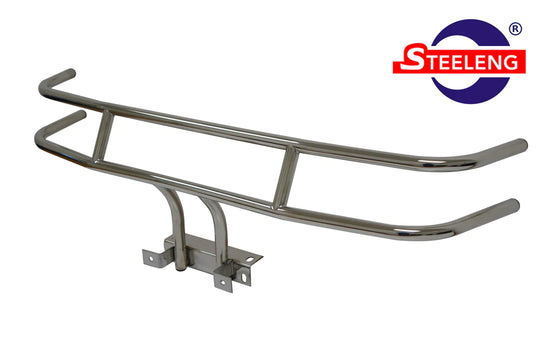 SGC Polished Stainless Steel Brush Guard for Club Car DS (2004-up) Golf Cart