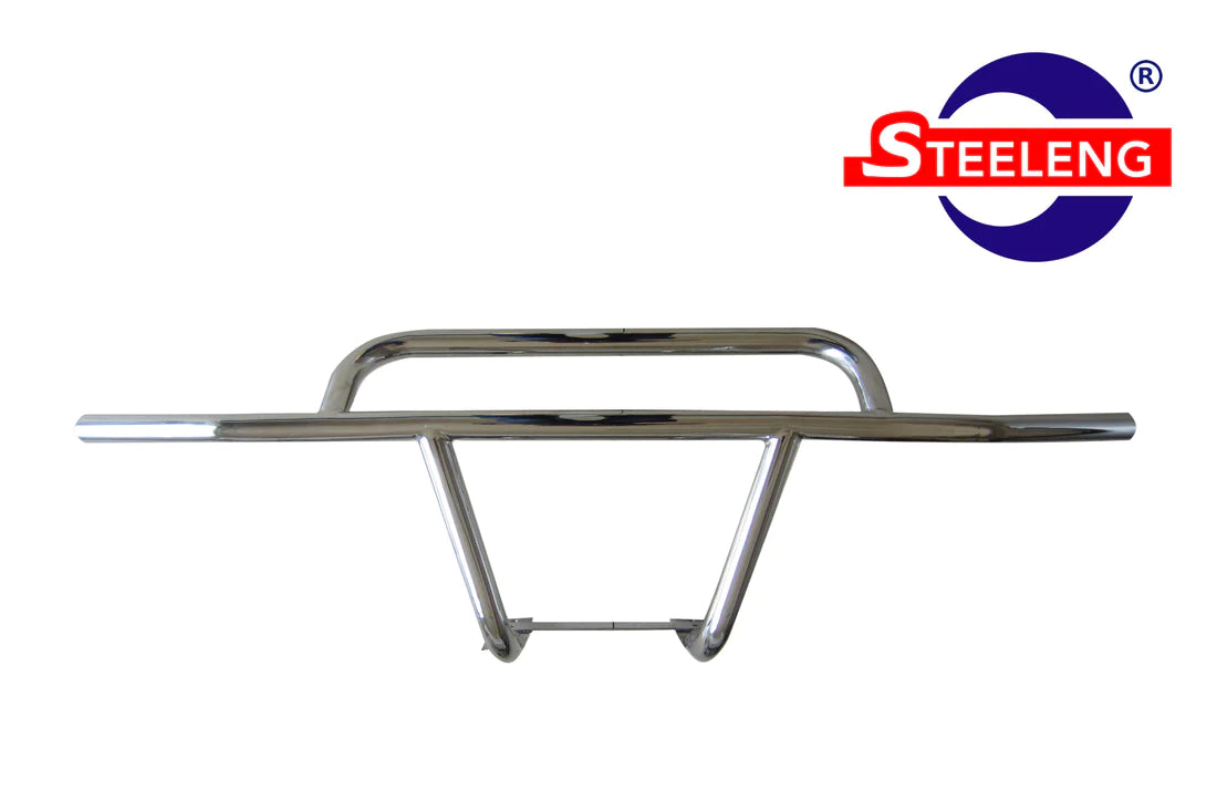 SGC Polished Stainless Steel Brush Guard for Club Car Precedent (2004-up) Golf Cart