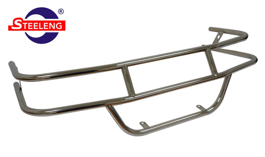 SGC Polished Stainless Steel Brush Guard for EZGO TXT/PDS (1996-2013) Golf Cart