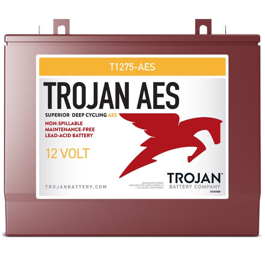 Trojan T-1275-AES 12V Superior Deep Cycling AGM Battery