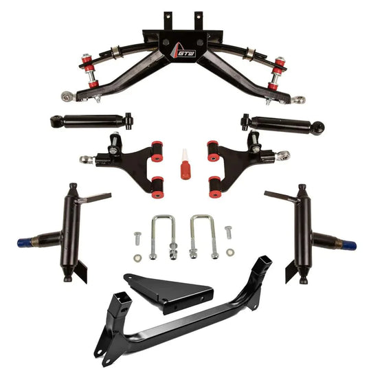 4" GTW Double A-Arm Lift Kit for Yamaha G29/Drive & Drive2 with Solid/Fixed Rear Axle