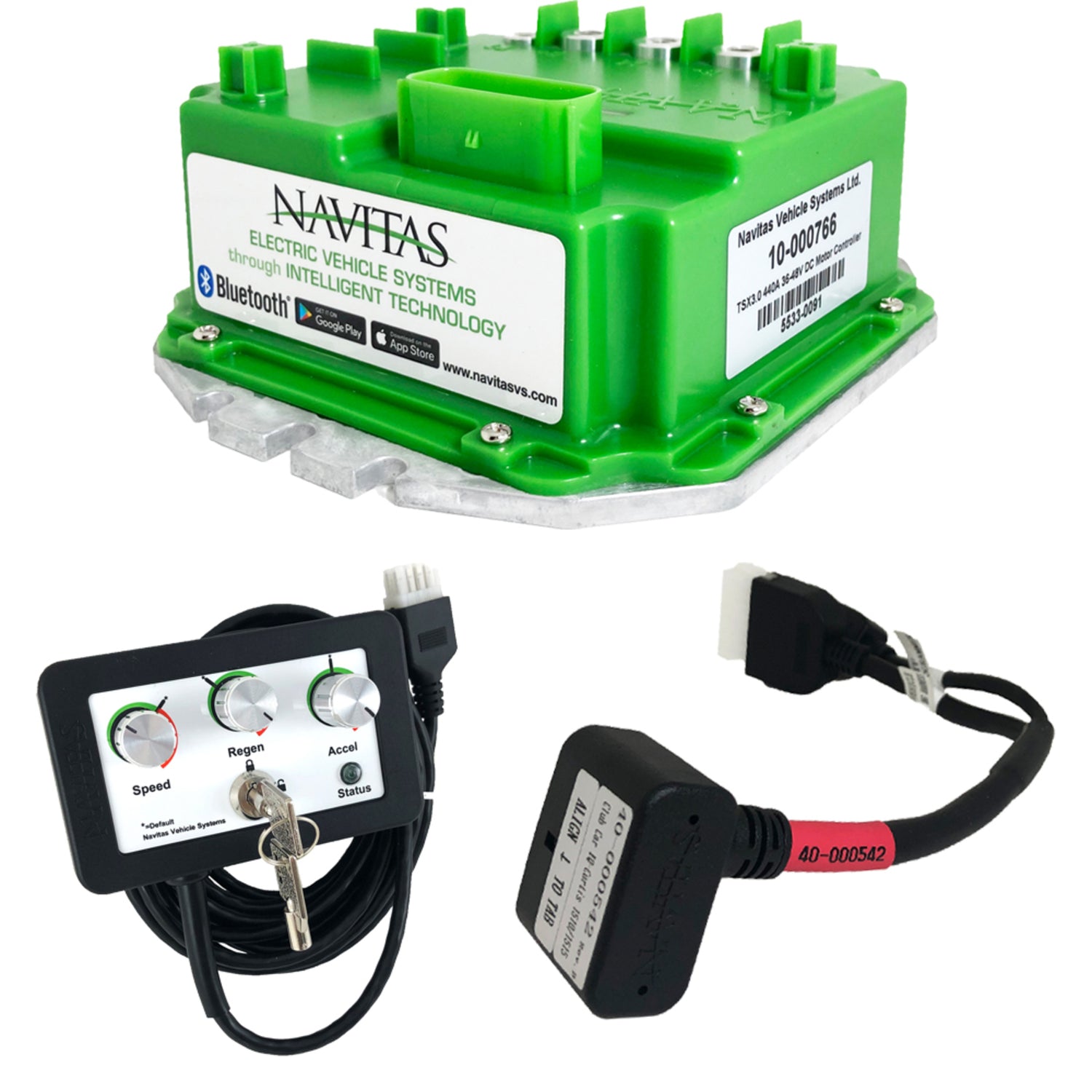 E-Z-GO MPT-Utility Navitas 600-Amp 48-Volt Controller Kit (Years 2003-Up)