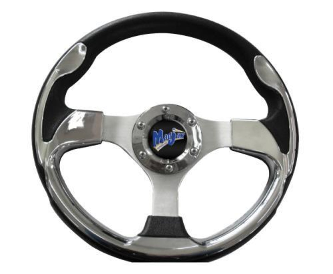 MadJax¬¨√Ü 13" Chrome Ultra2 Steering Wheel