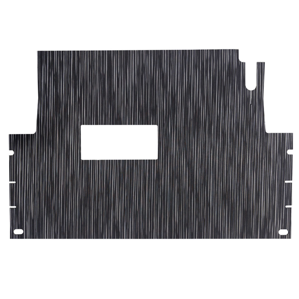 Chilewich¬Æ Premium Club Car Black Ribweave Floor Mat